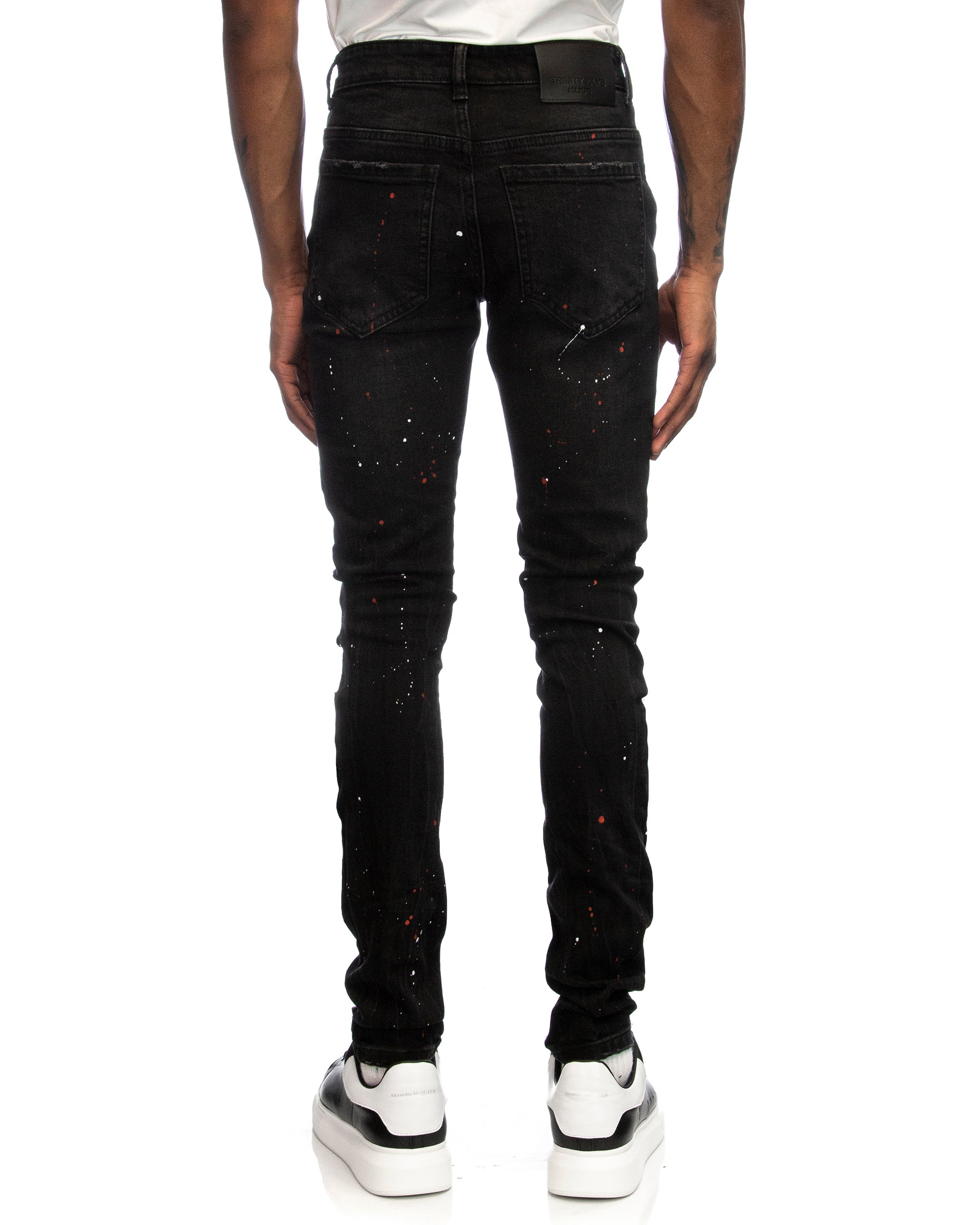 Trinity Kays Kulture Danville Rip and Repair Skinny Jean For Men