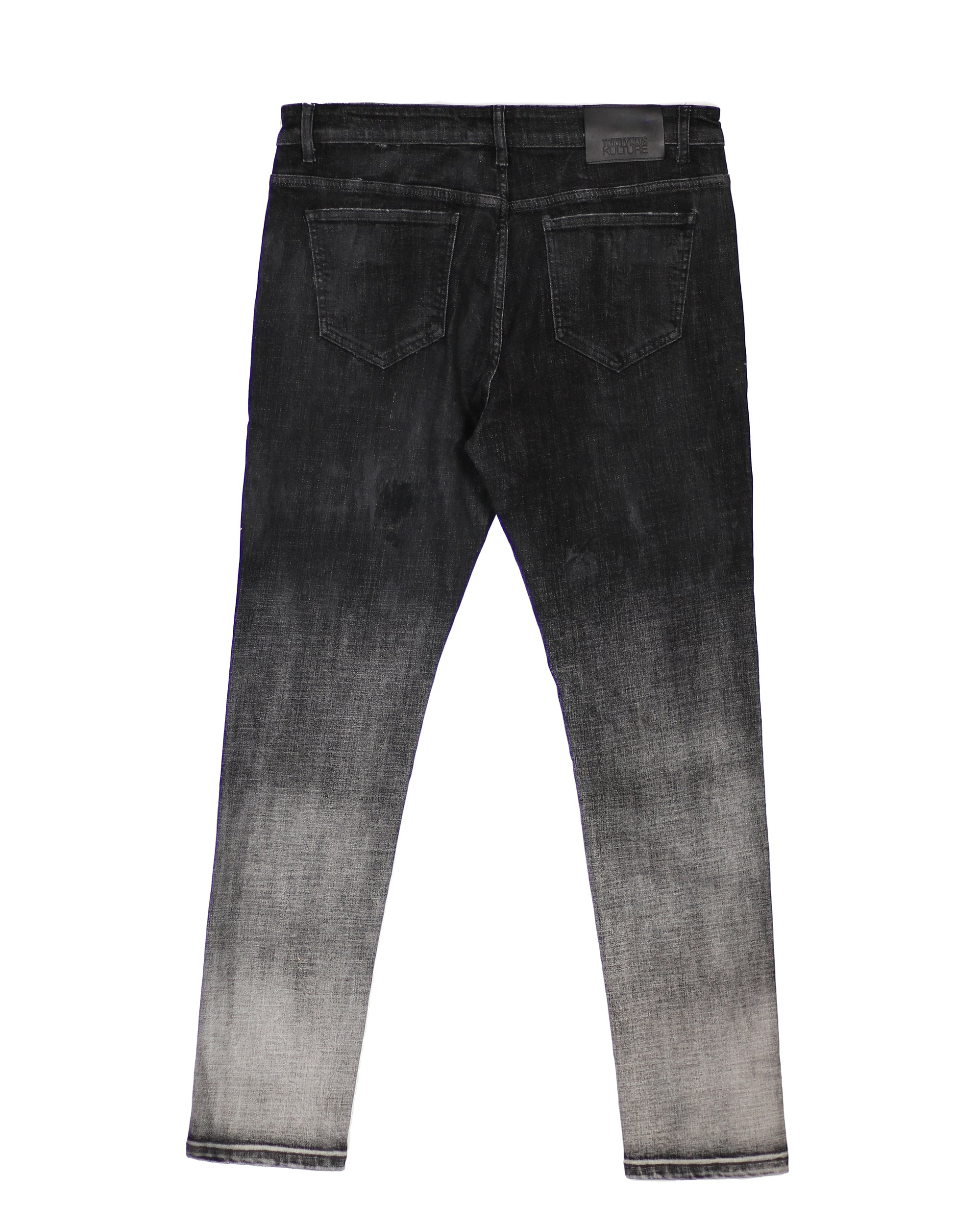 Trinity Kays Kulture Porto Novo Ombre Skinny Jeans For Men