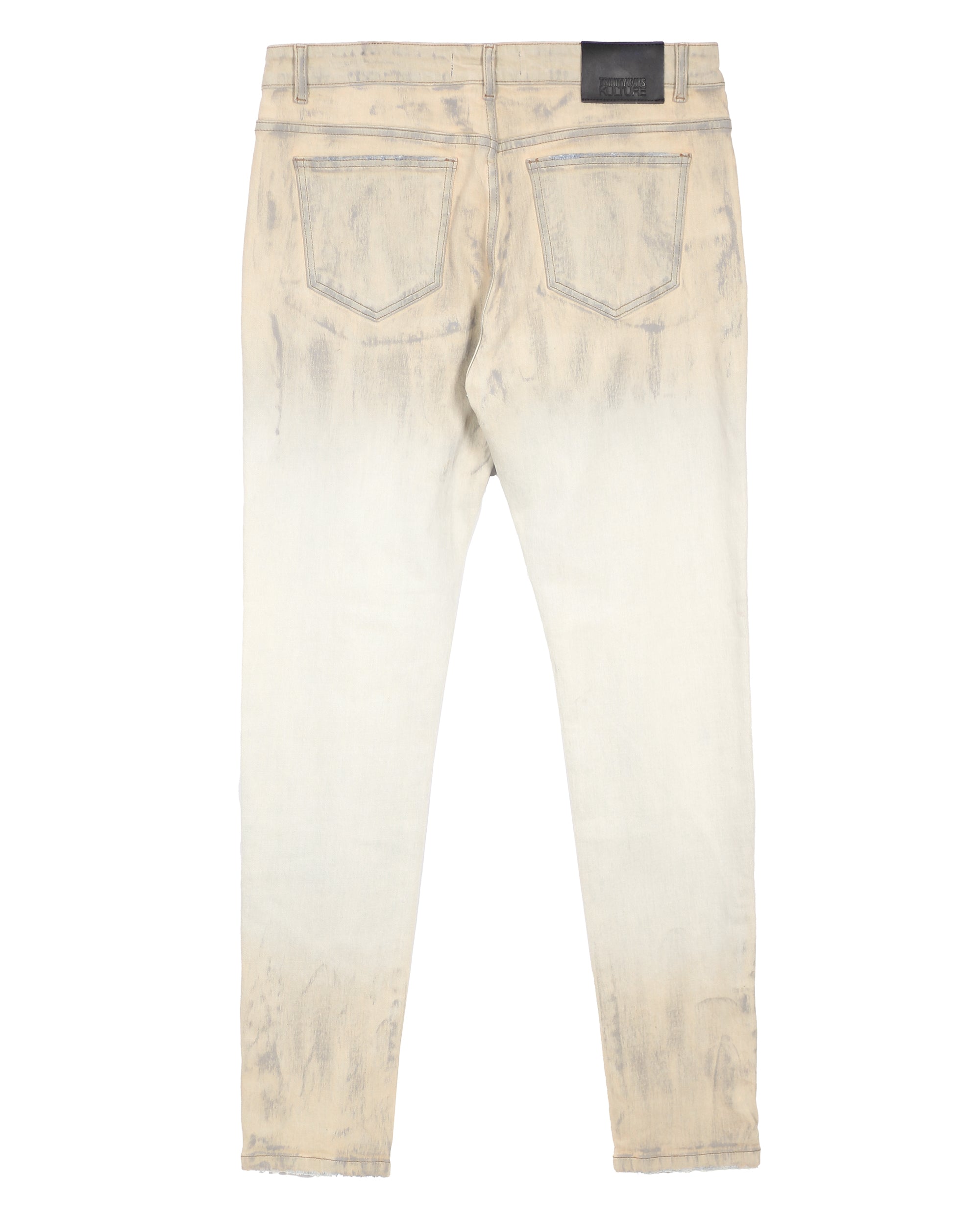 Trinity Kays Kulture Tunis Ombre Zipper Ankle Skinny Jeans For Men