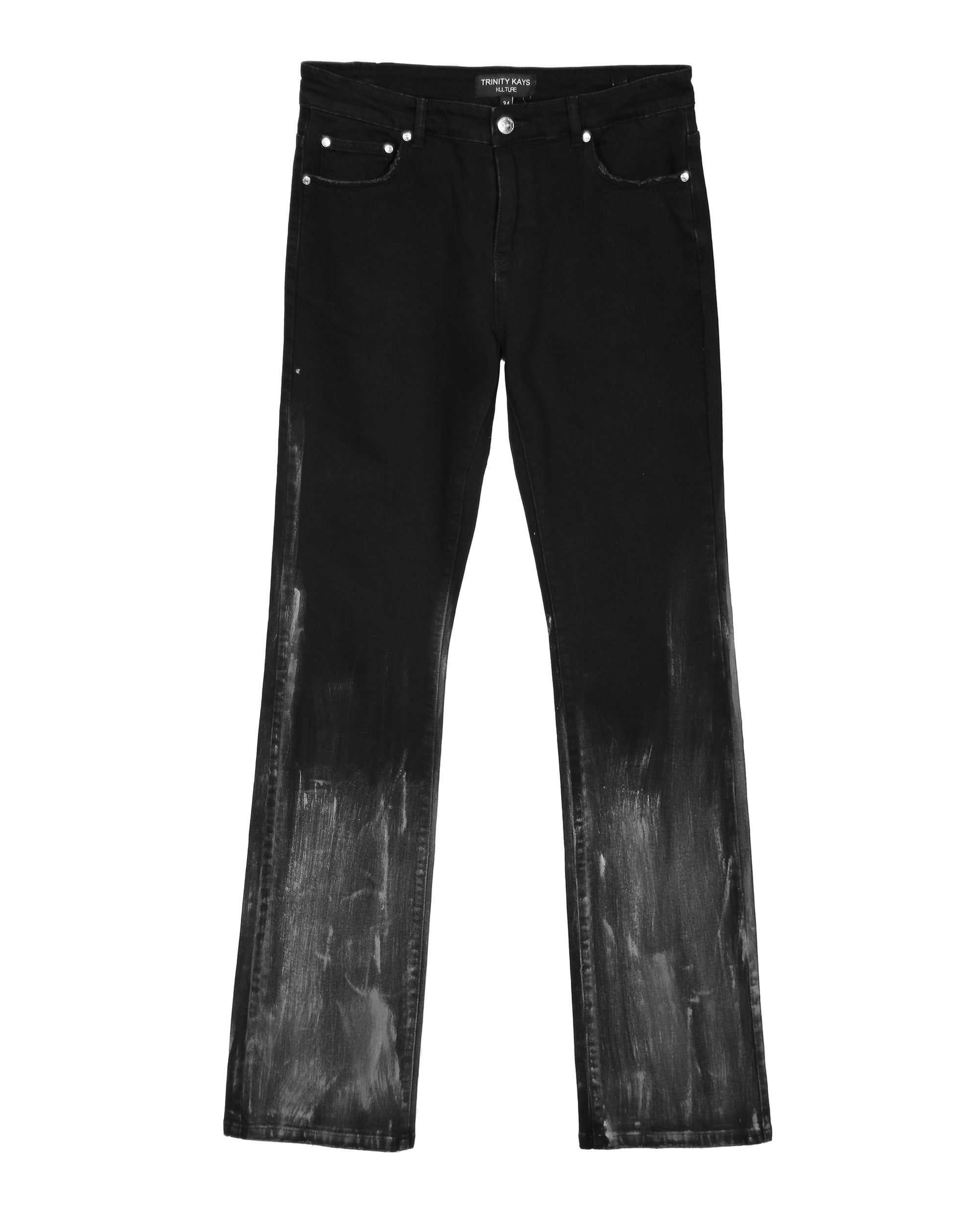 Trinity Kays Kulture Walvis Stacked Flare Jeans For Men