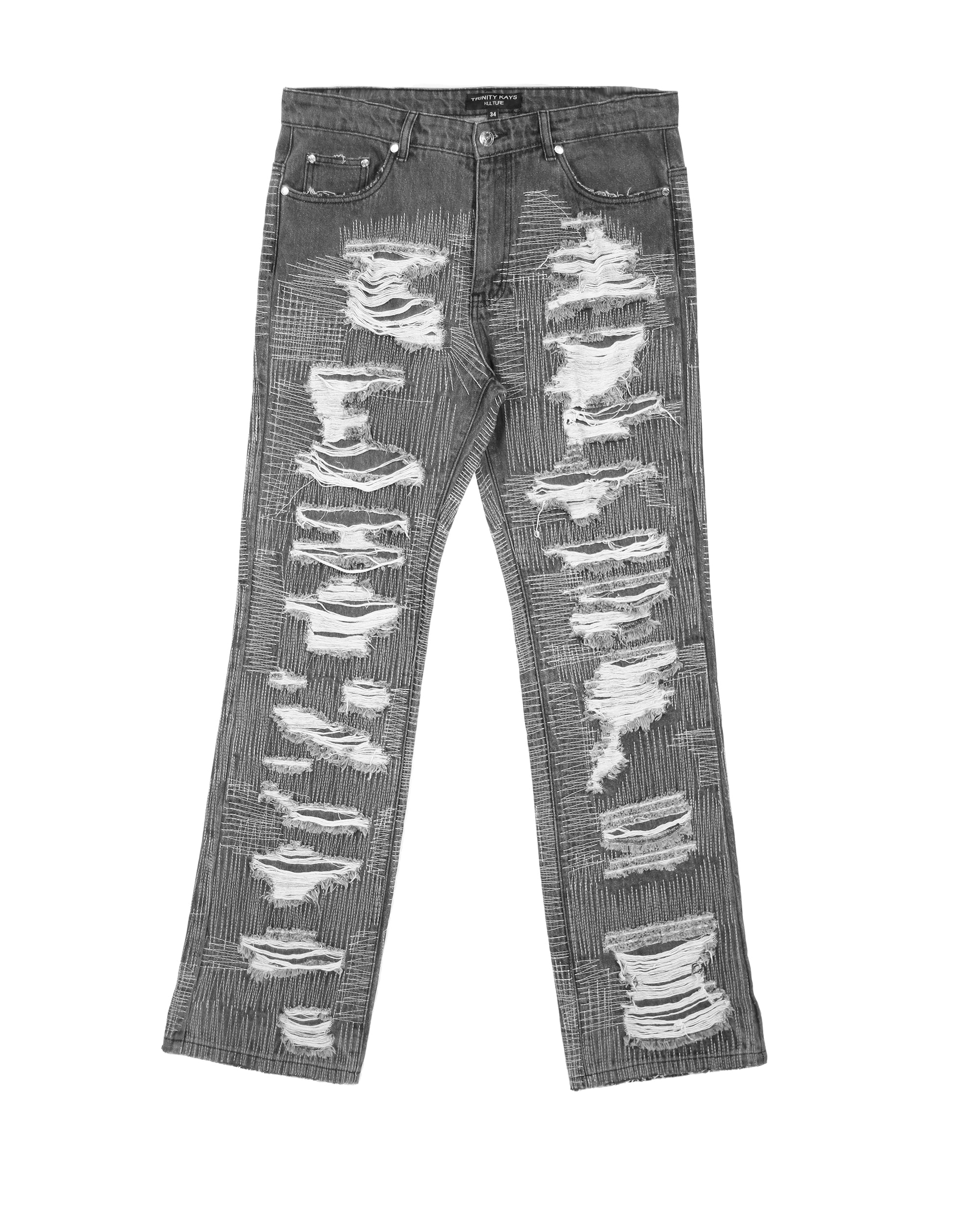 Trinity Kays Kulture Tembisa Non Stretch Straight Leg Jeans For Men