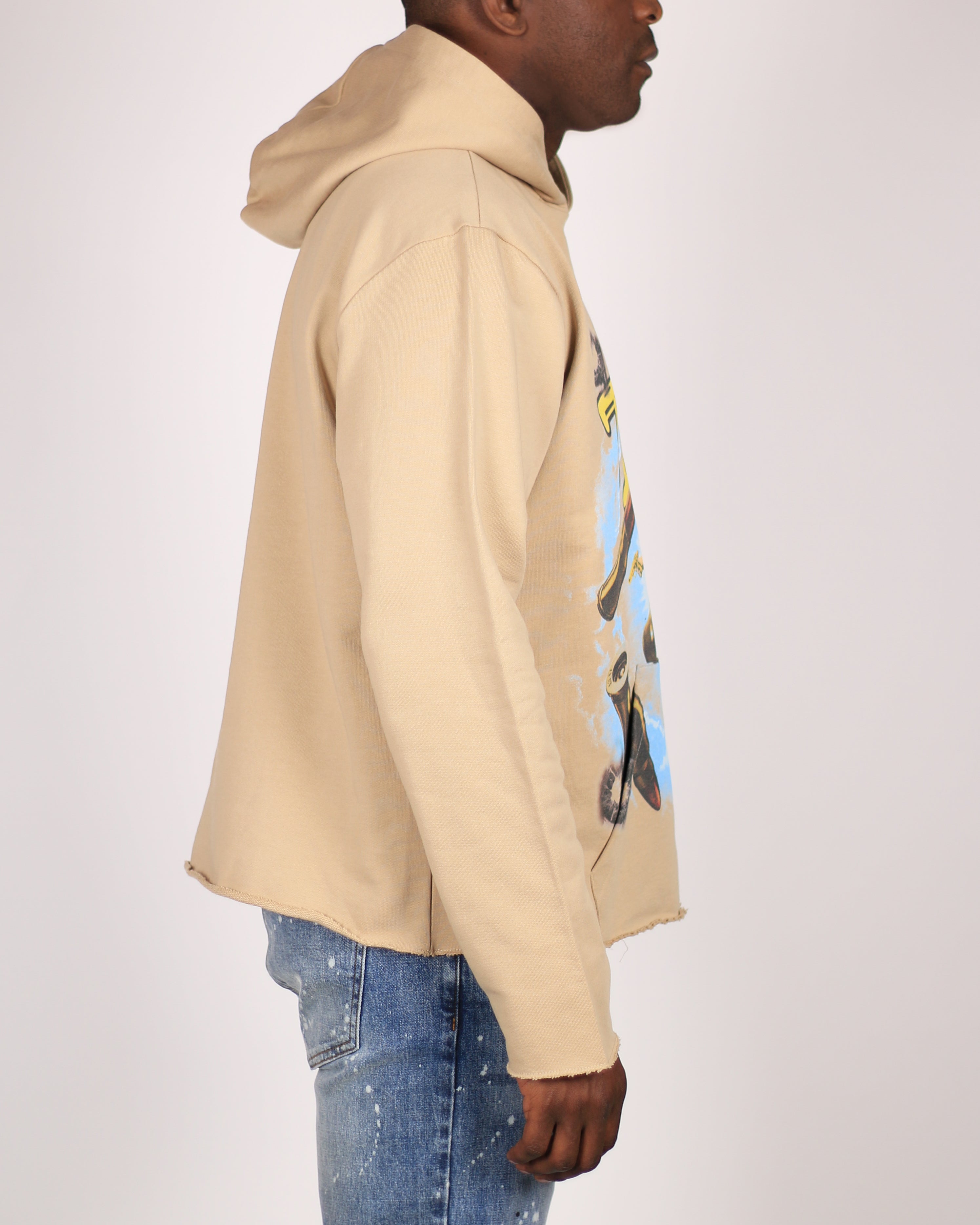 Trinity Kays Kulture The End Times Men's Cropped Hoodie Sweatshirt