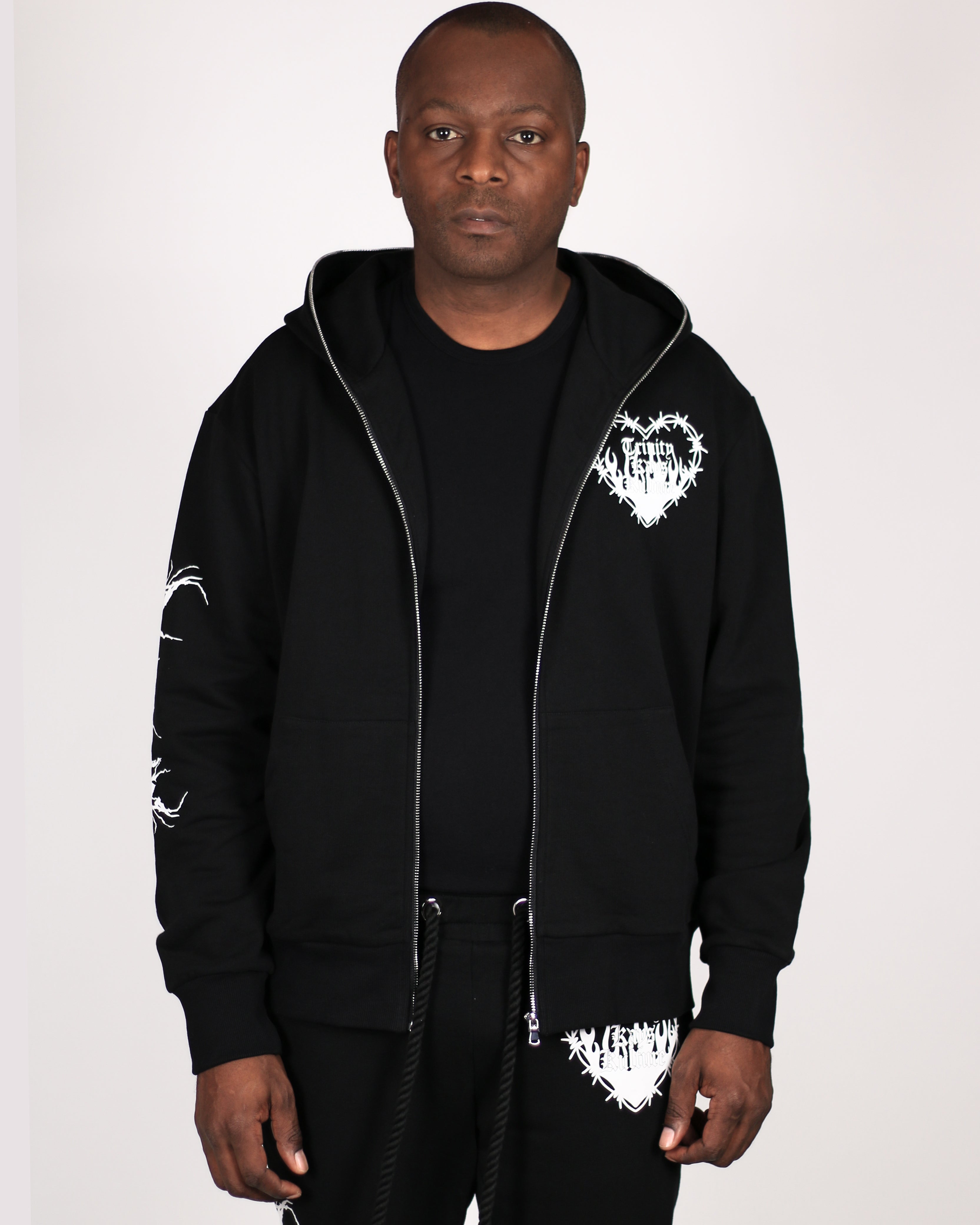 Trinity Kays Kulture Love Me To Death Men's Zip Up Hoodie