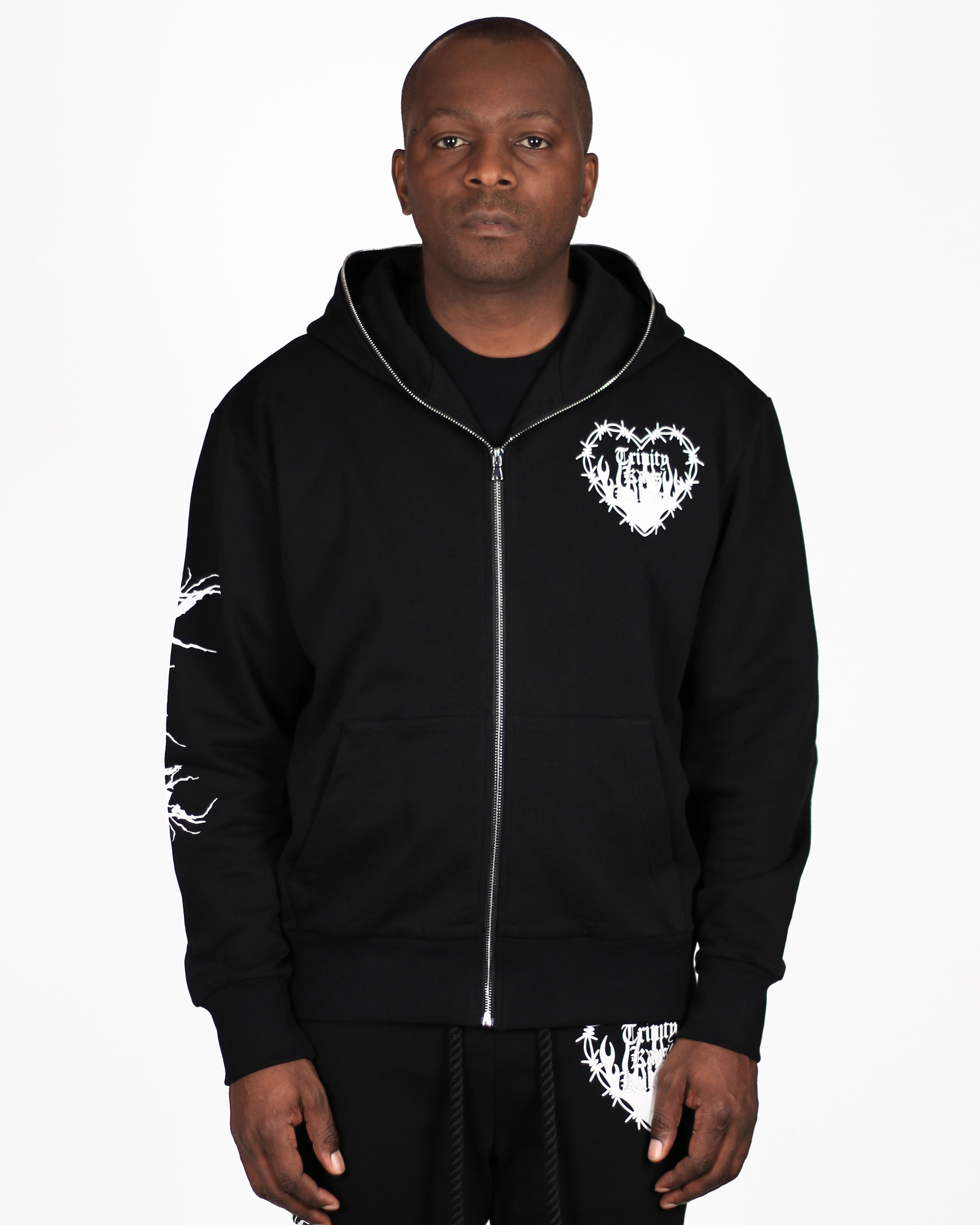 Trinity Kays Kulture Love Me To Death Men's Zip Up Hoodie