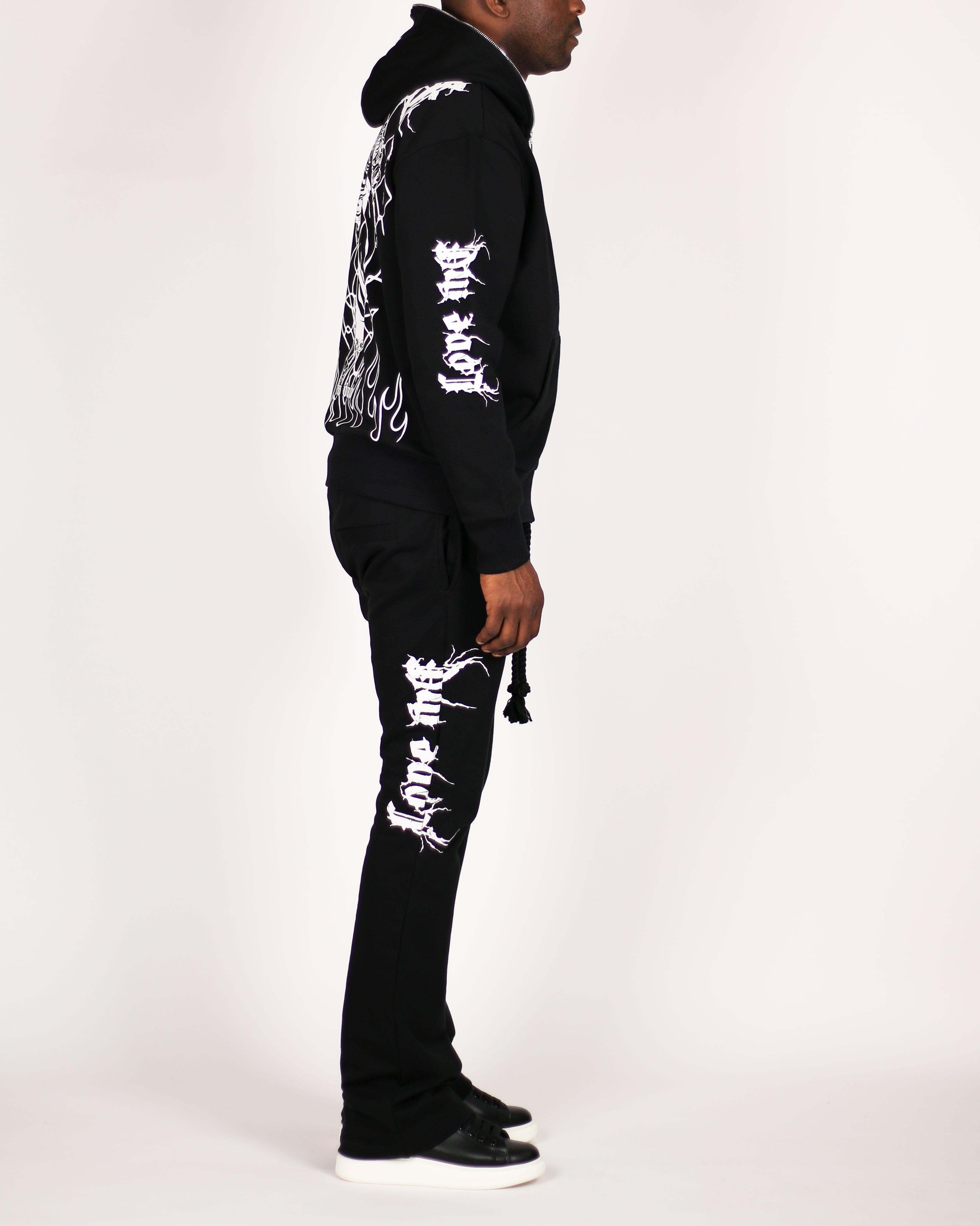 Trinity Kays Kulture Love Me To Death Men's Zip Up Hoodie