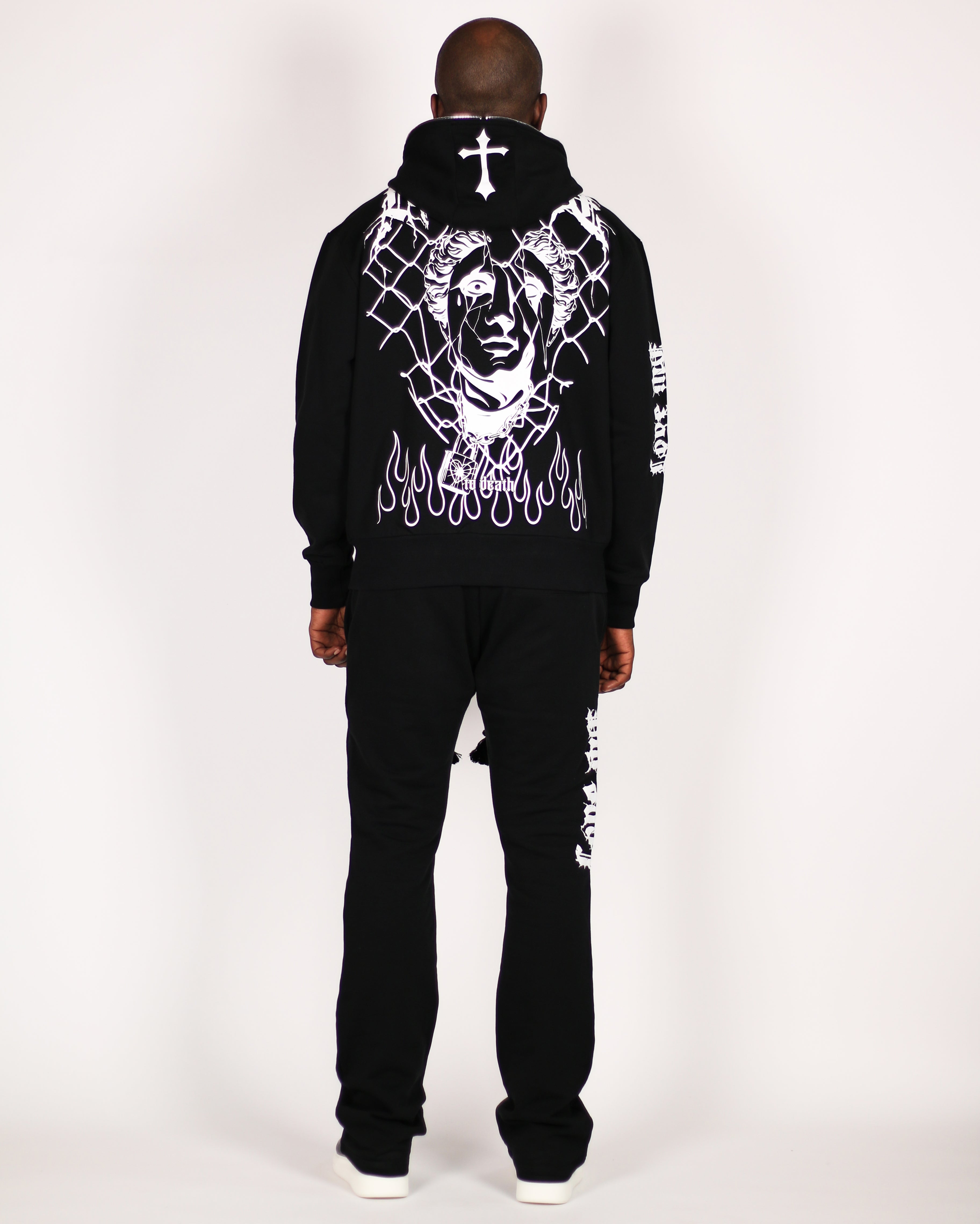 Trinity Kays Kulture Love Me To Death Men's Zip Up Hoodie