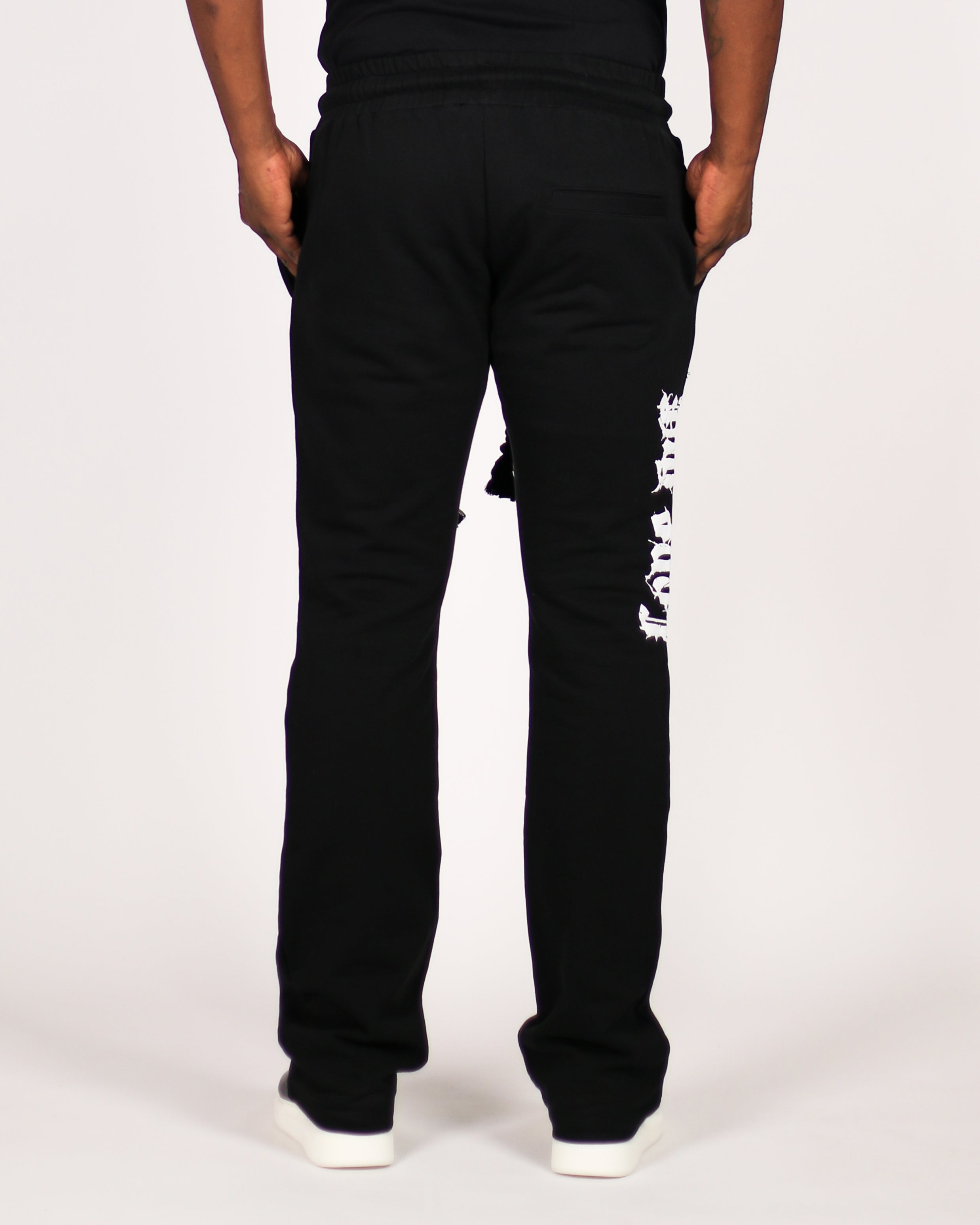Trinity Kays Kulture Love Me To Death Flare Stack Sweatpants