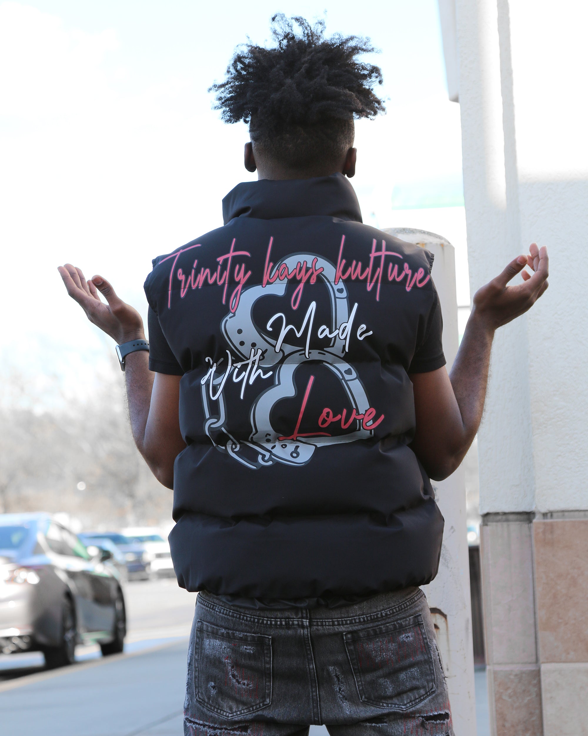 Trinity Kays Kulture Made With Love Men's Puffer Vest