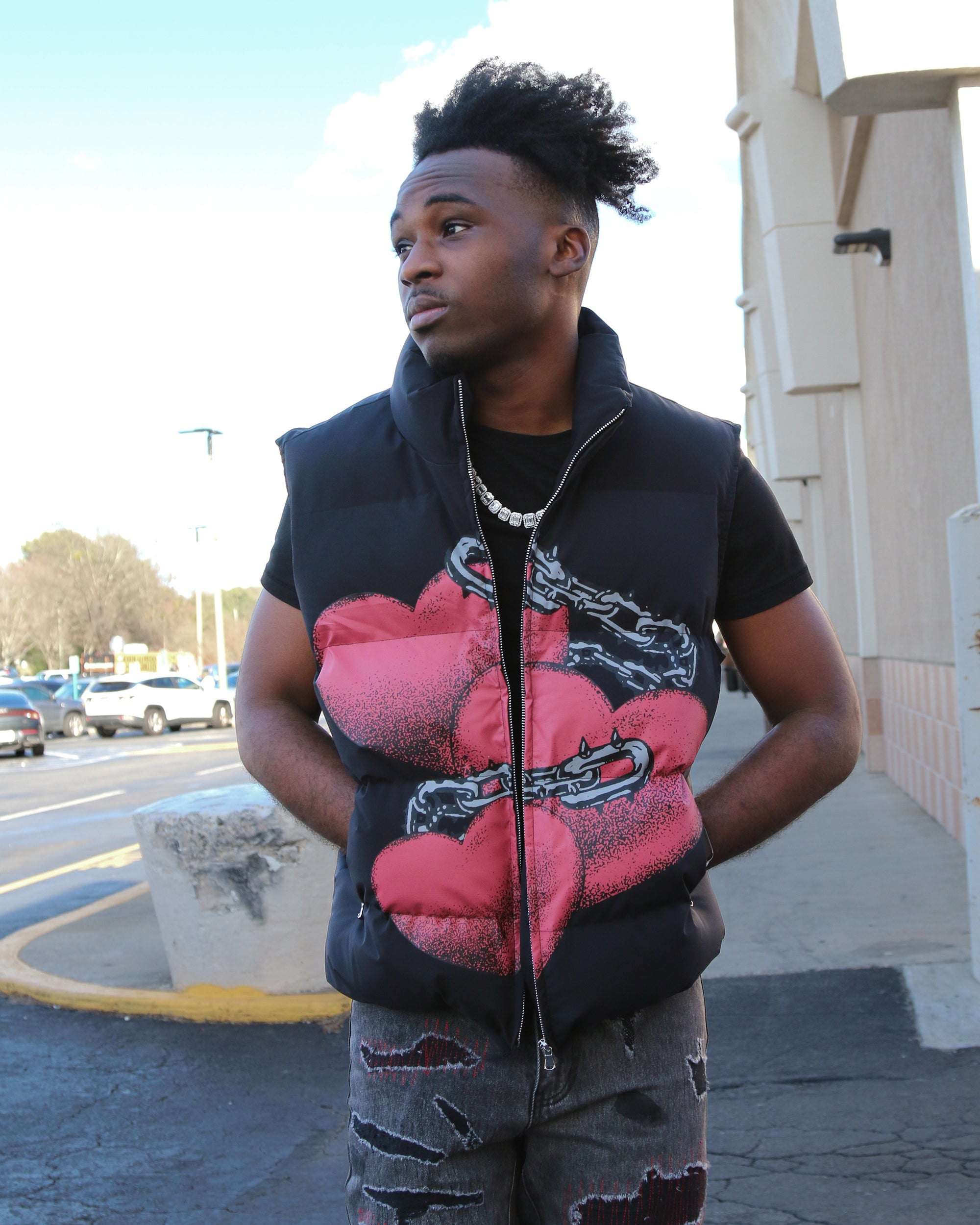 Trinity Kays Kulture Made With Love Men's Puffer Vest