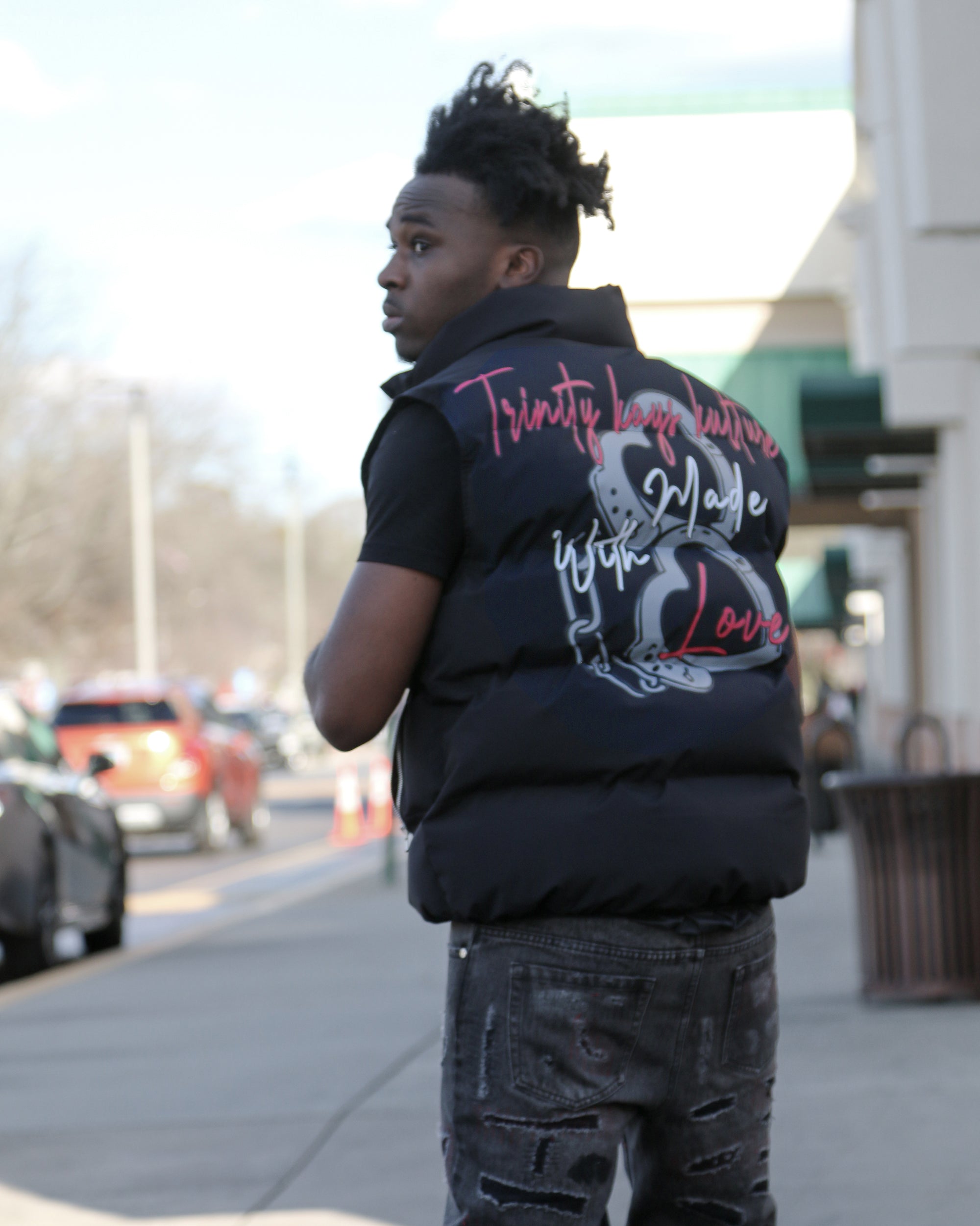 Trinity Kays Kulture Made With Love Men's Puffer Vest