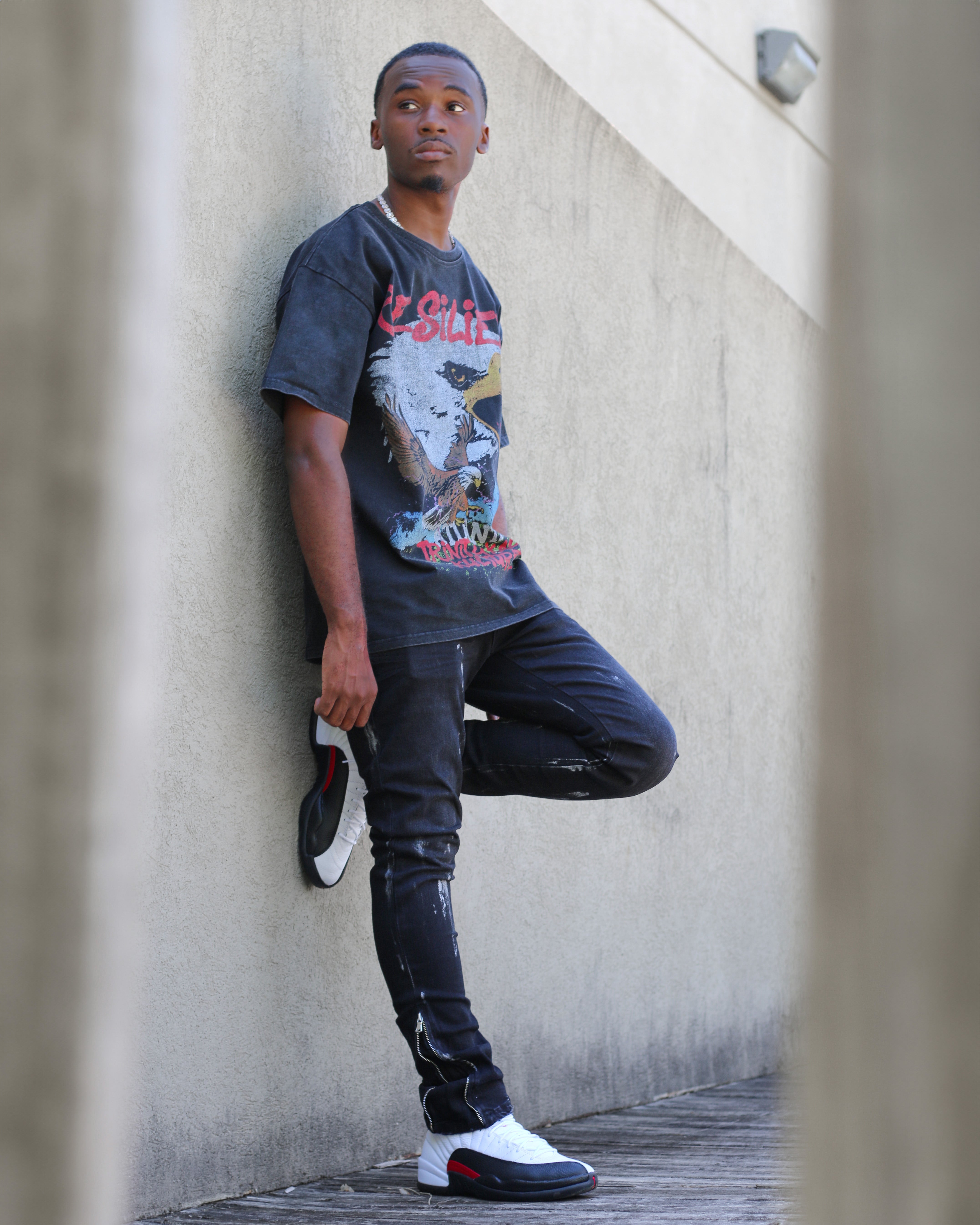 Trinity Kays Kulture Samana Zipper Ankle Skinny Jeans For Men