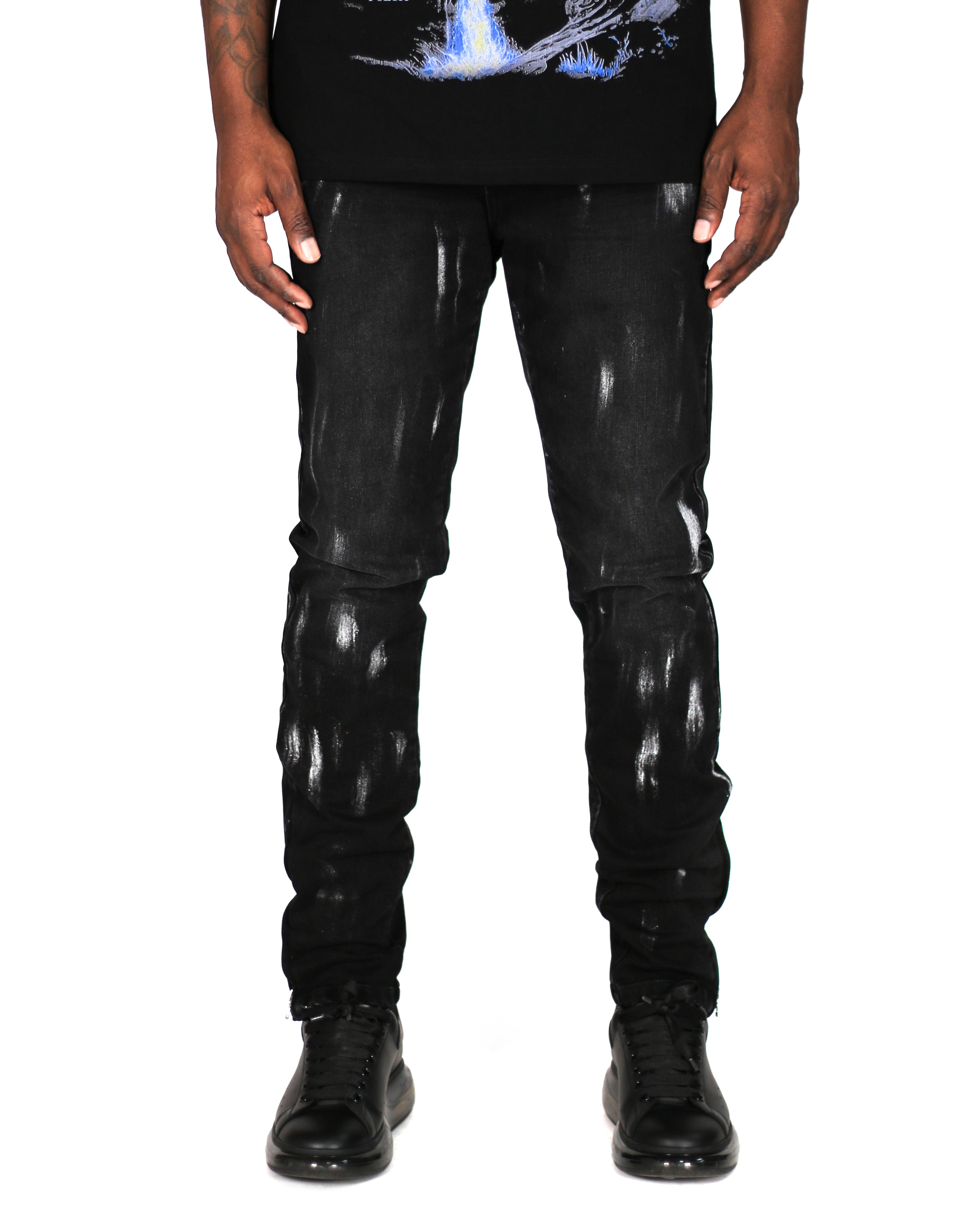 Trinity Kays Kulture Samana Zipper Ankle Skinny Jeans For Men
