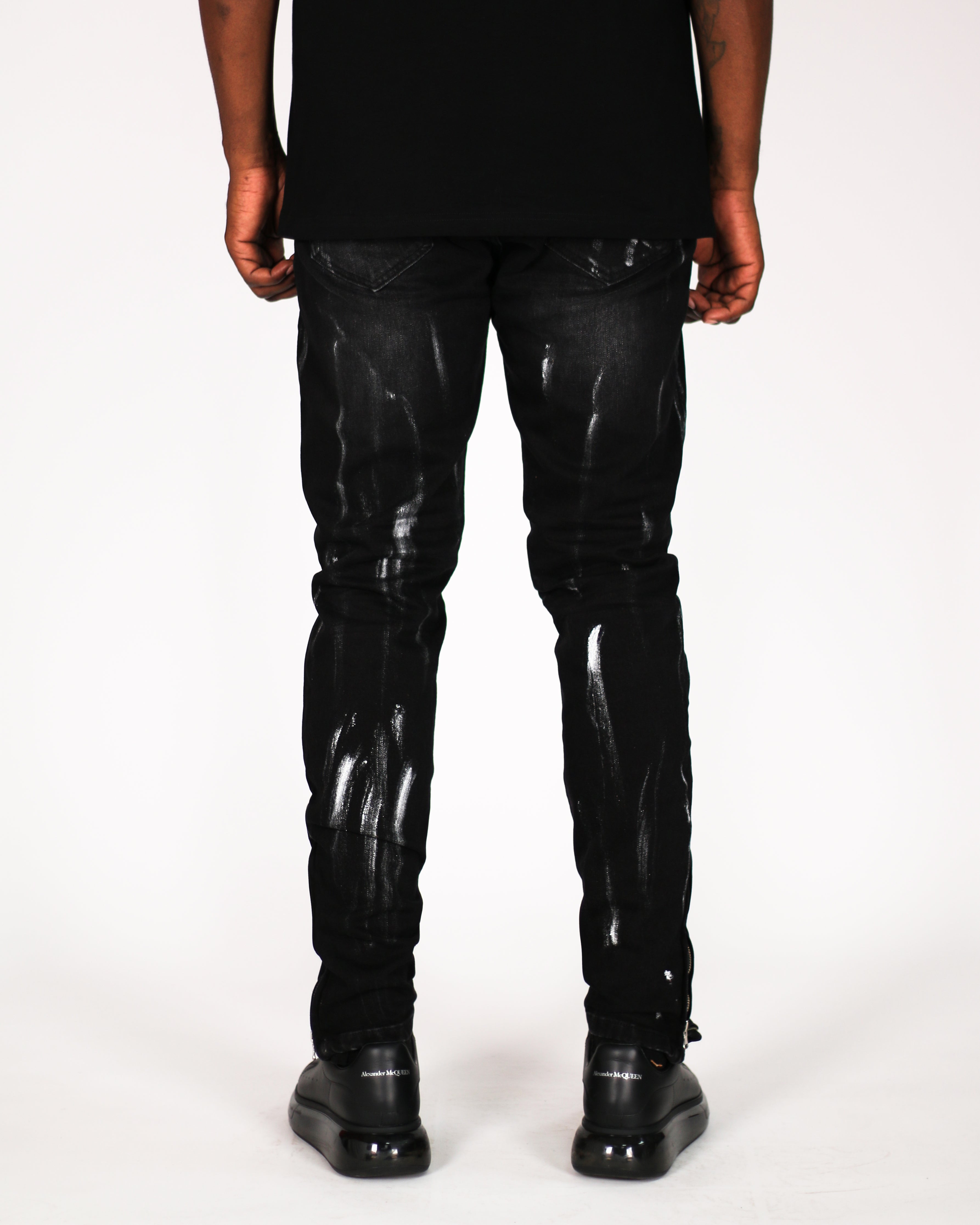 Trinity Kays Kulture Samana Zipper Ankle Skinny Jeans For Men