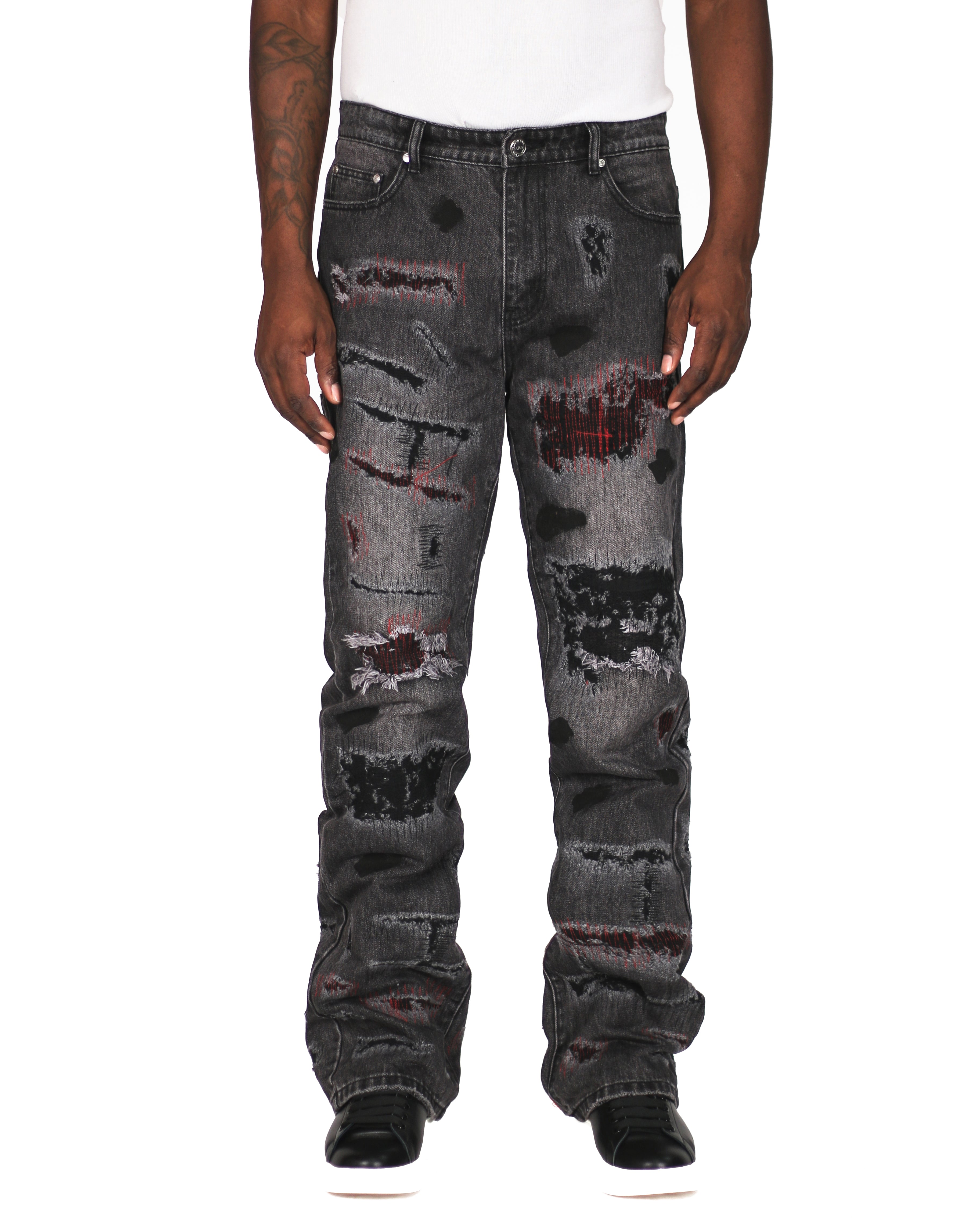 Trinity Kays Kulture Mansa Non Stretch Straight Leg Jeans For Men