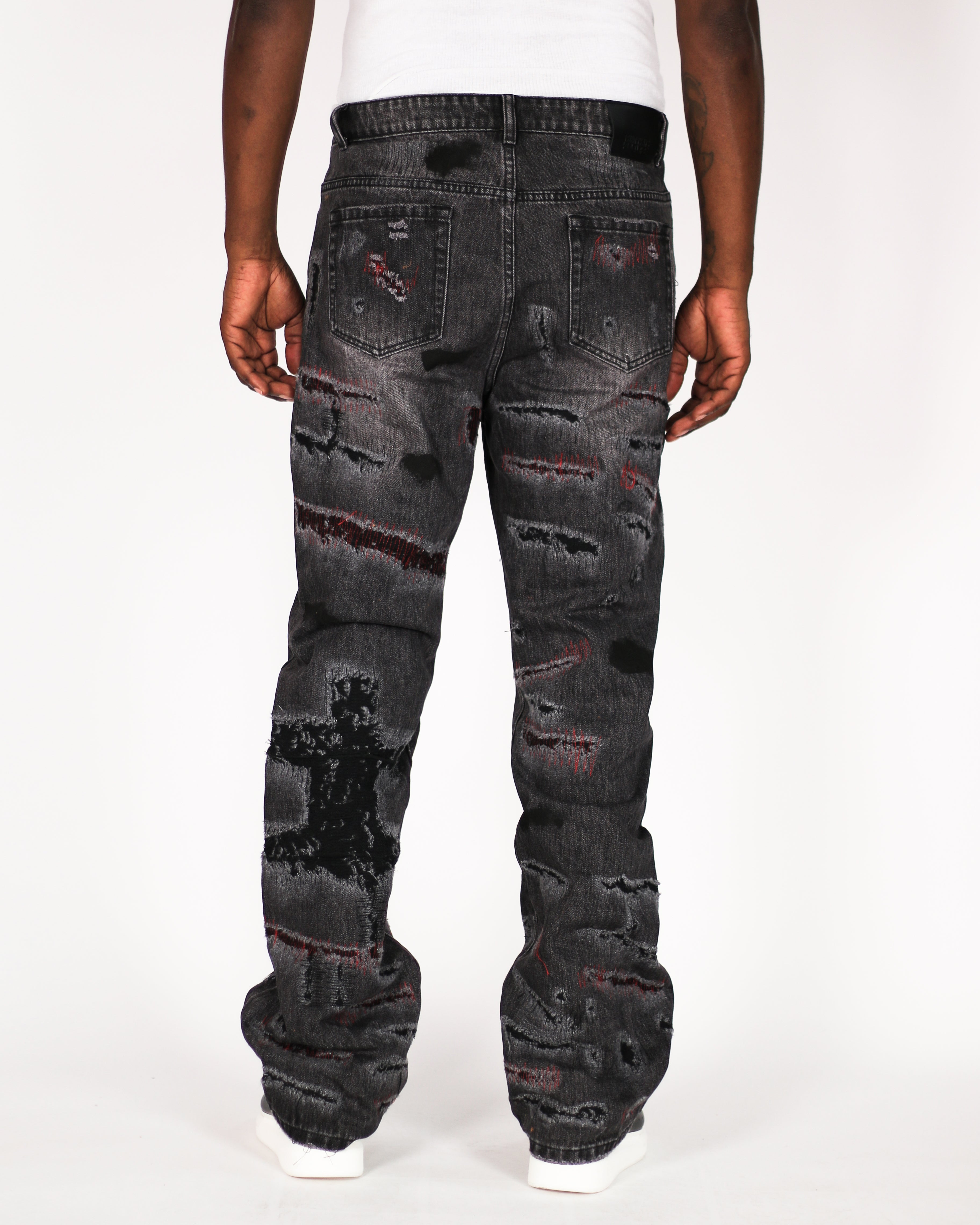 Trinity Kays Kulture Mansa Non Stretch Straight Leg Jeans For Men