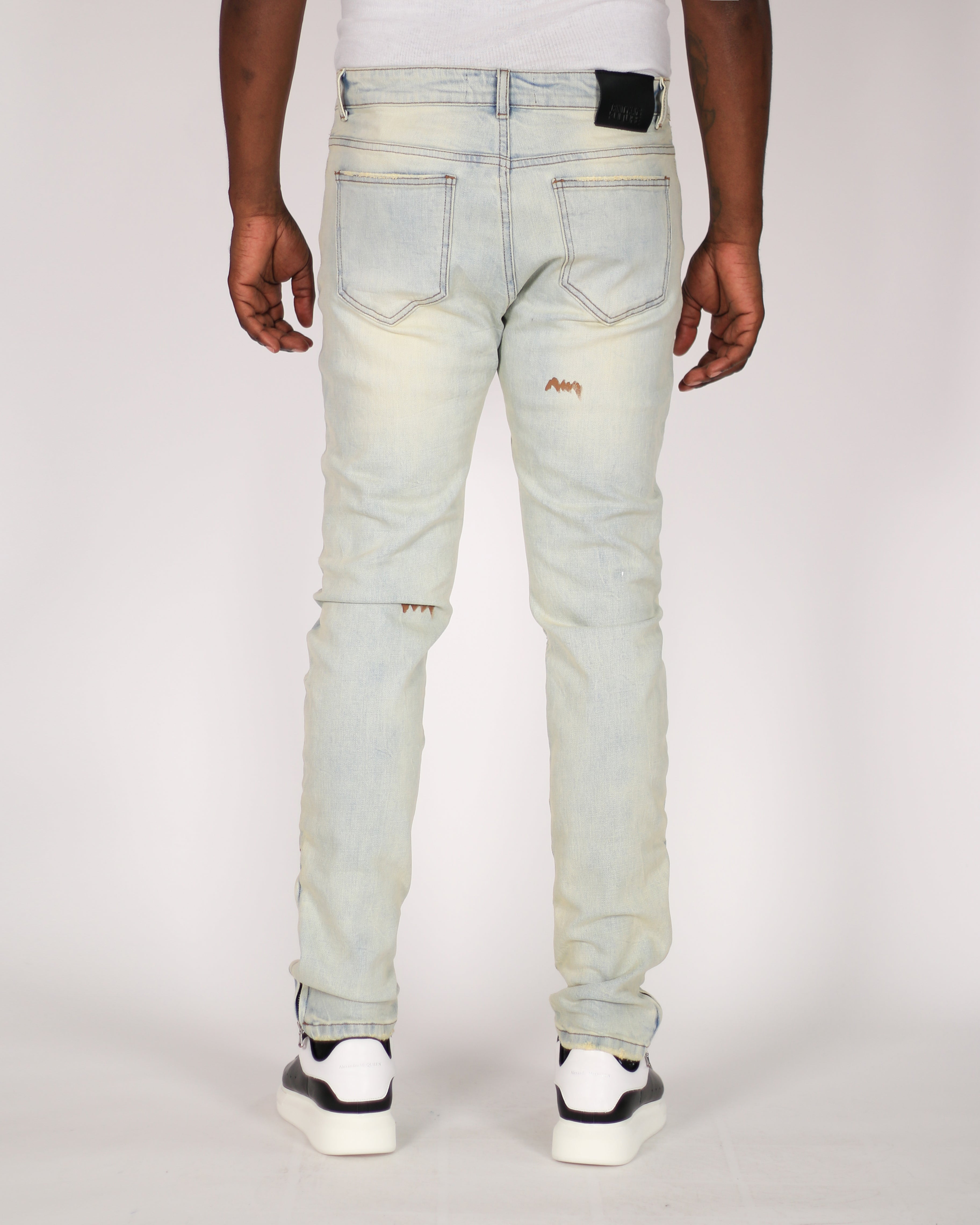 Trinity Kays Kulture Namib Men's Zipper Ankle Skinny Jeans