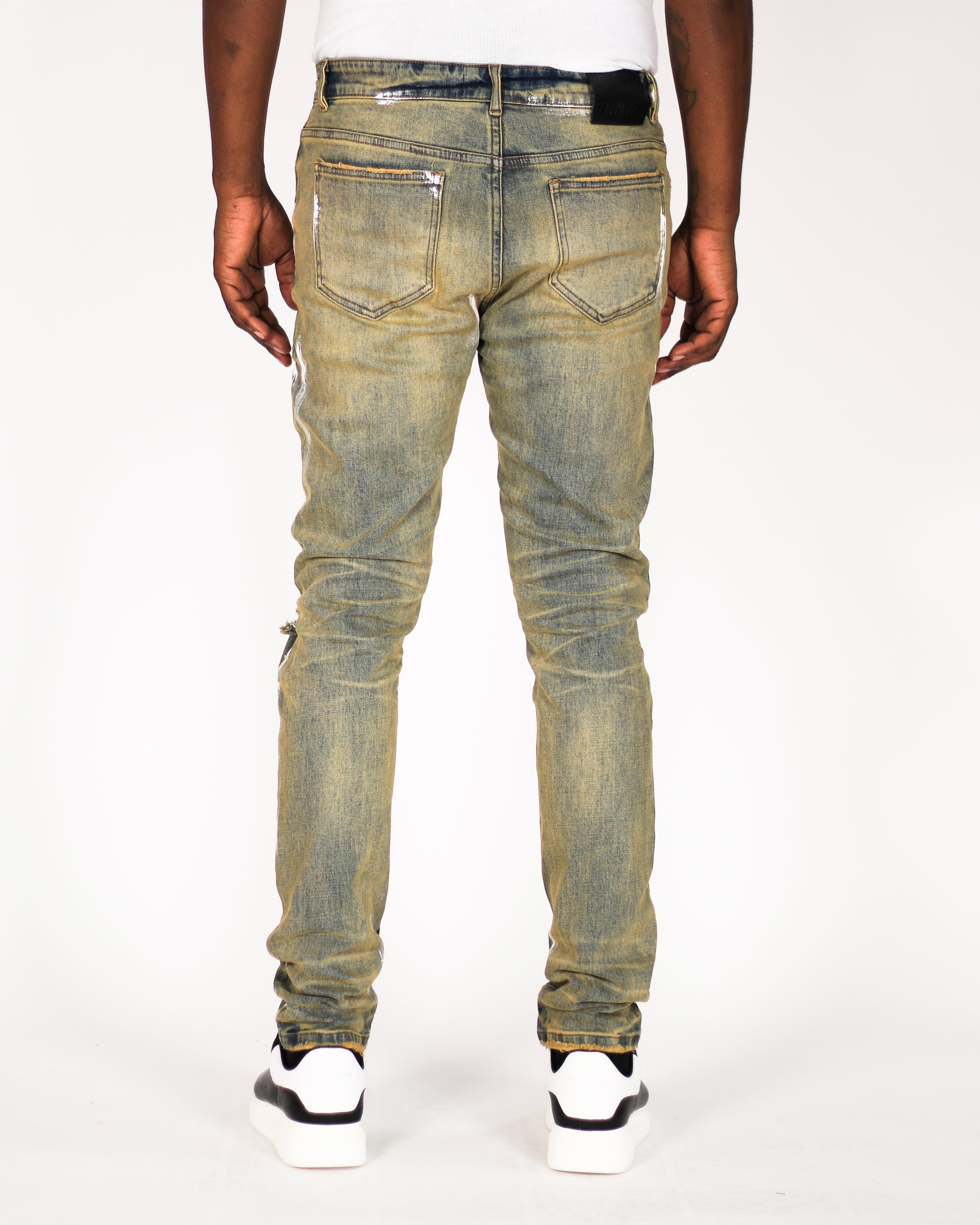 Trinity Kays Kulture Kigali Men's Skinny Jeans With Rip Rips