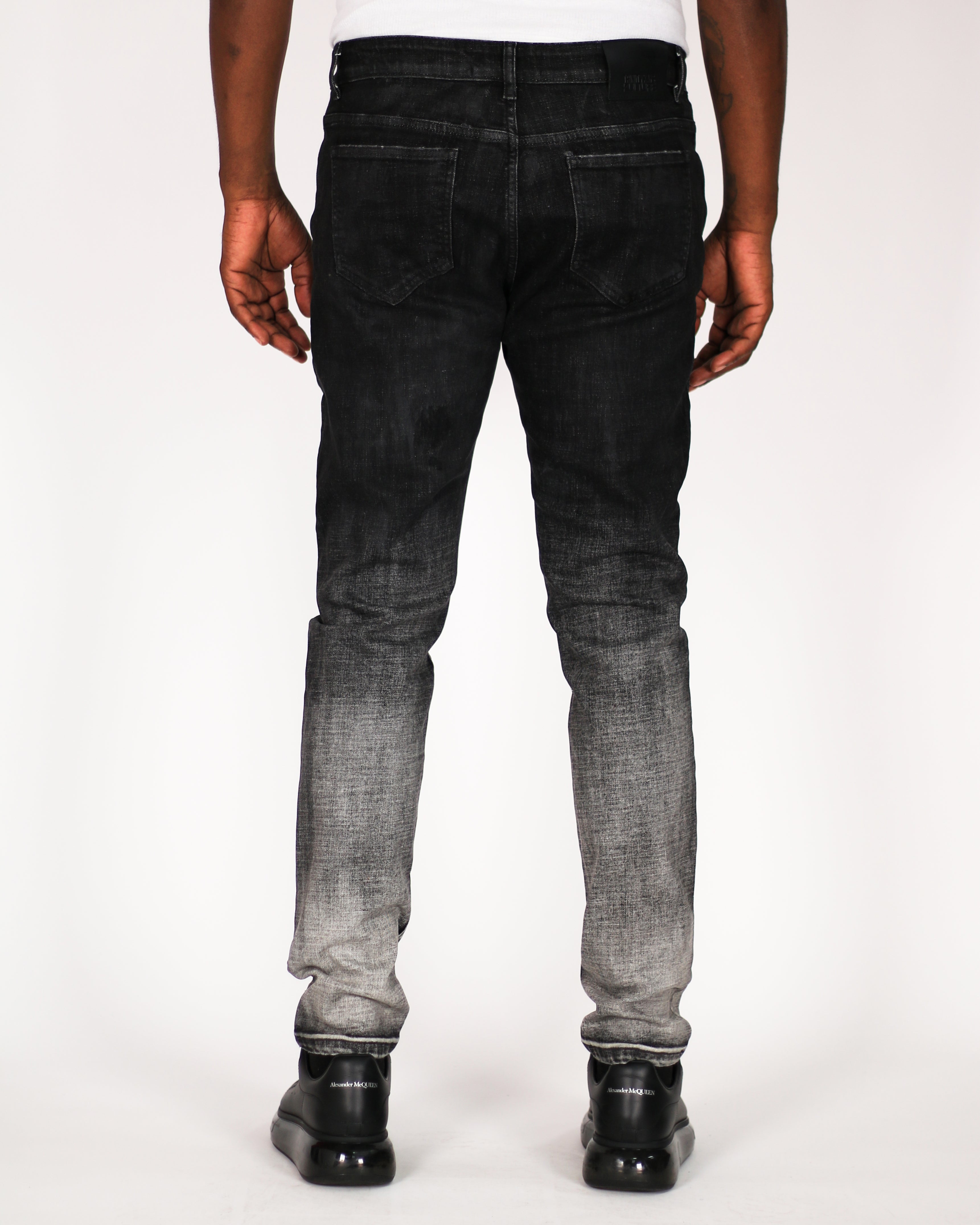 Trinity Kays Kulture Porto Novo Ombre Skinny Jeans For Men