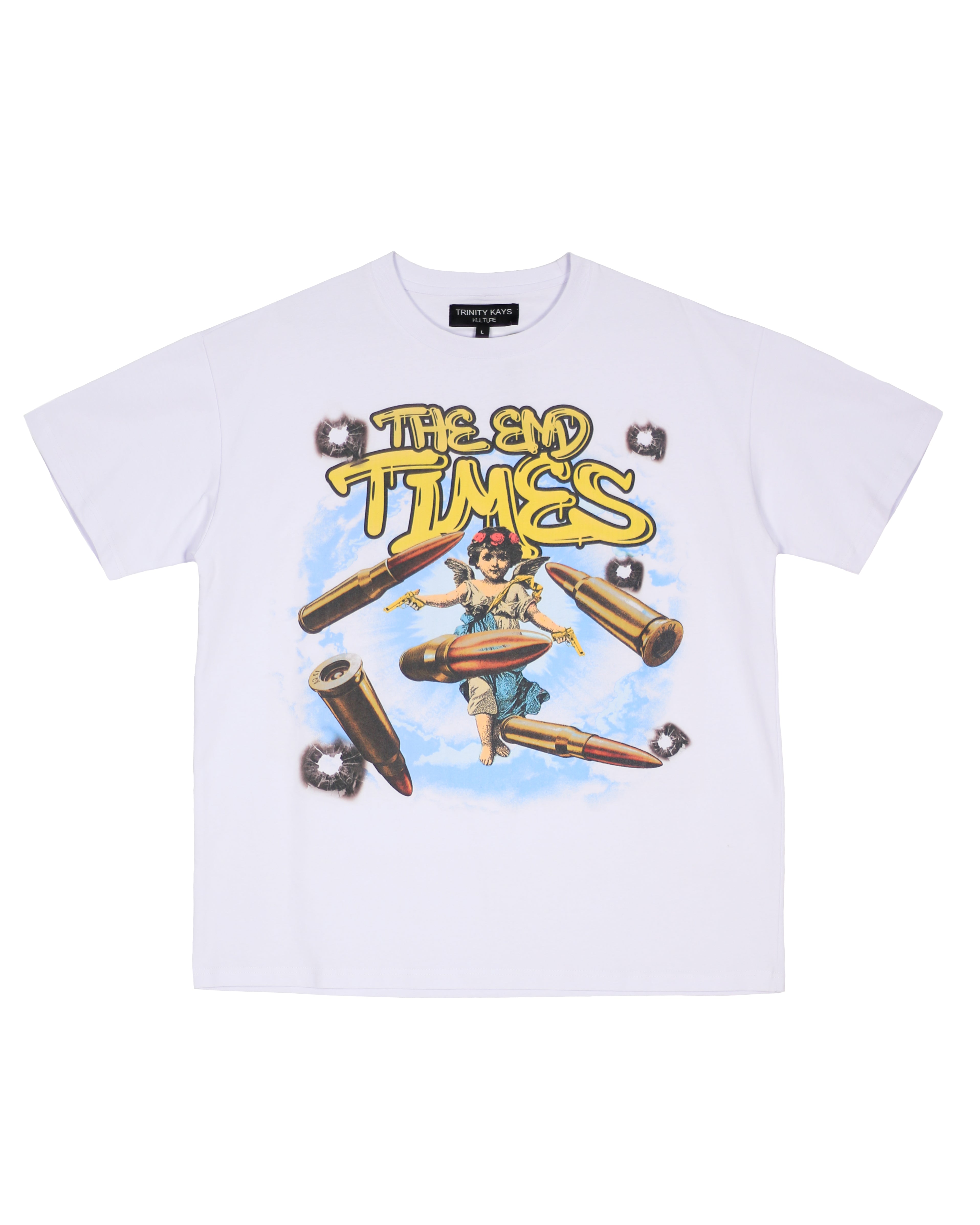 Trinity Kays Kulture The End Times T Shirt, White