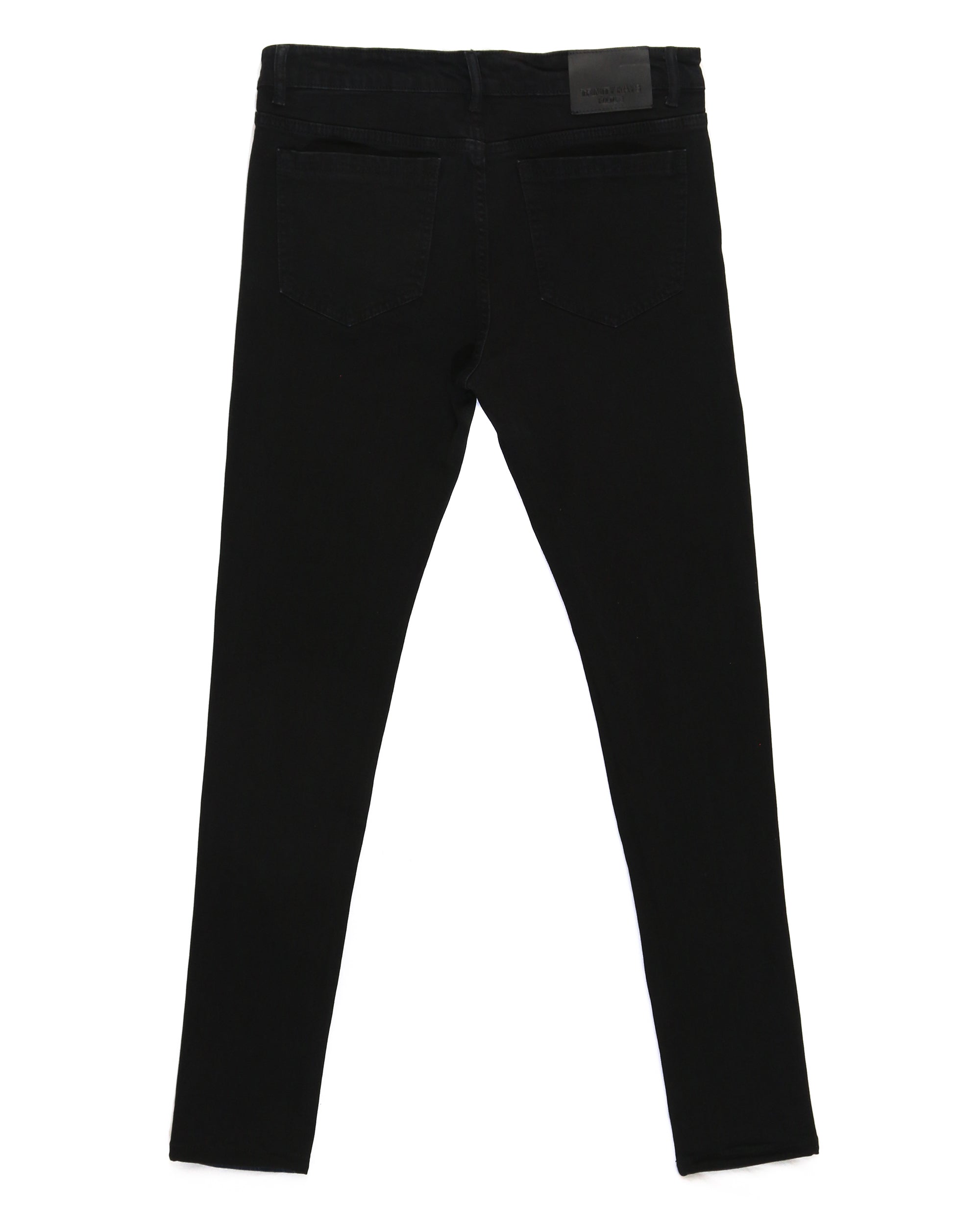 Trinity Kays Kulture Men's Rand Two Tone Skinny Jeans - Blue and Black